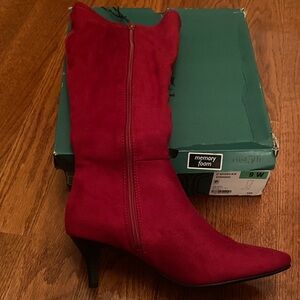 East 5th Red Heeled Boots